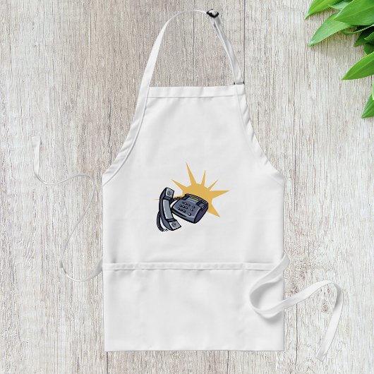 Telefonkommunikation Schürze