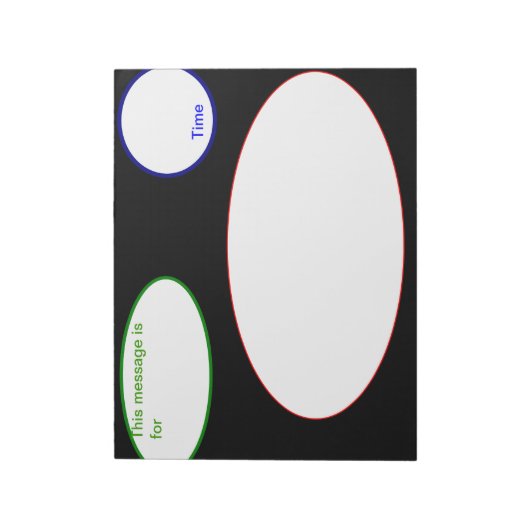 Telefonmeldungsfeld Notizblock (Rotiert)