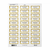 Telefonnummer des Unternehmens Gold und Weiß (Vorne)