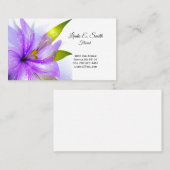 Telefonnummerkarte (Vorne/Hinten)