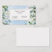 Telefonnummerkarte (Vorne/Hinten)