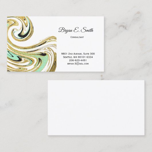 Telefonnummerkarte (Vorne/Hinten)