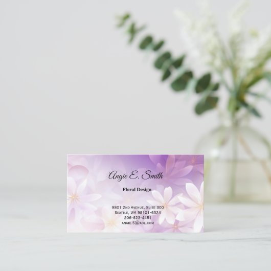 Telefonnummerkarte (Stehend Vorderseite)