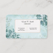 Telefonnummerkarte (Vorderseite)