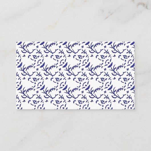 Telefonnummerkarte (Rückseite)