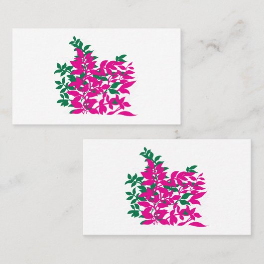 Telefonnummerkarte (Vorne/Hinten)