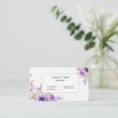 Telefonnummerkarte (Stehend Vorderseite)