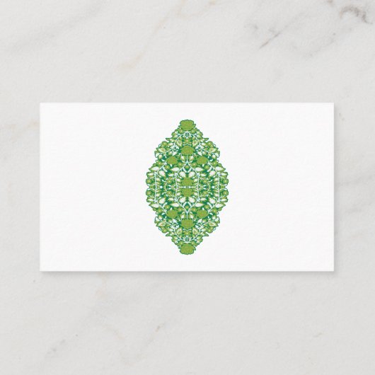 Telefonnummerkarte (Rückseite)