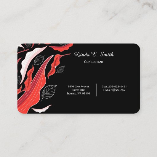 Telefonnummerkarte (Vorderseite)