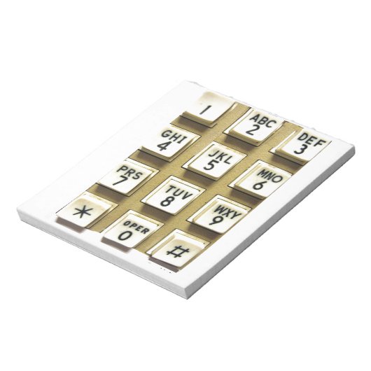 Telefonnummern Notizblock (Rotiert)