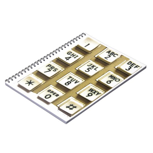 Telefonnummern Notizblock (Linke Seite)