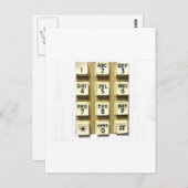 Telefonnummern Postkarte (Vorne/Hinten)