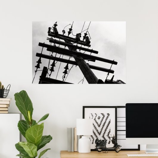 Telefonpol Poster (Heimbüro)