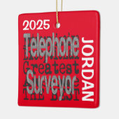 Telefonumfrage Extraordinaire CUSTOM Keramikornament (Links)