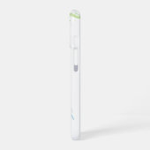 Telefonzelle - Aquarellfarben-Reihe: Perle iPhone 16 Hülle (Linke Seite)