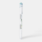 Telefonzelle - Aquarellfarben-Reihe: Perle iPhone 16 Hülle (Rechte Seite)