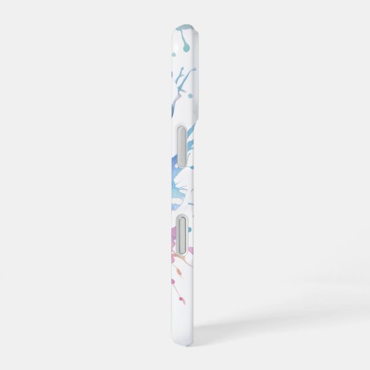 Telefonzelle - Aquarellreihe: Betta Fish iPhone 16 Hülle (Rechte Seite)