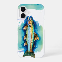 Telefonzelle - Aquarellreihe: Foreut/Salm iPhone 16 Hülle