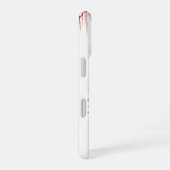 Telefonzelle - Aquarellreihe: Piranha iPhone 16 Hülle (Rechte Seite)