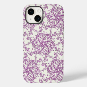 Telefonzelle der mittelalterlichen Blume Case-Mate iPhone 14 Hülle