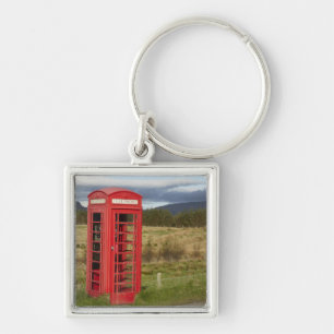 Telefonzelle, Ellishadder, in der Nähe von Staffi Schlüsselanhänger