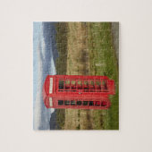 Telefonzelle, Ellishadder, in der Nähe von Staffin Puzzle (Vertikal)