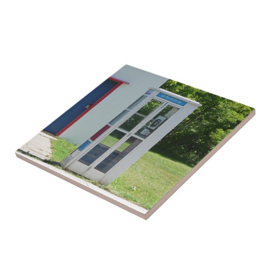 Telefonzelle Fliese (Seite)