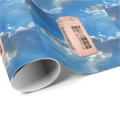 Telefonzelle Geschenkpapier (Rolleneckpunkt)