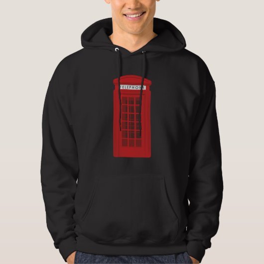 Telefonzelle Hoodie (Vorderseite)