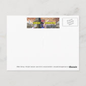 Telefonzelle in London Postkarte (Rückseite)