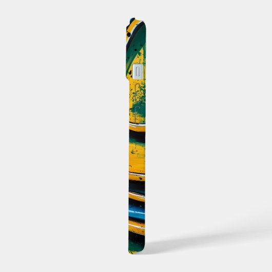 Telefonzelle iPhone 15 Hülle (Linke Seite)