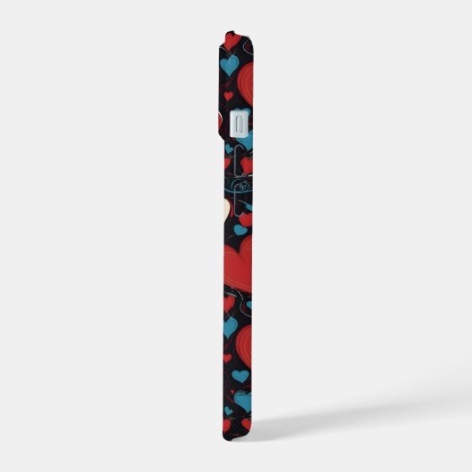 Telefonzelle iPhone 15 Hülle (Linke Seite)