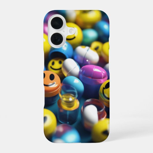 Telefonzelle iPhone 16 Hülle (Rückseite)