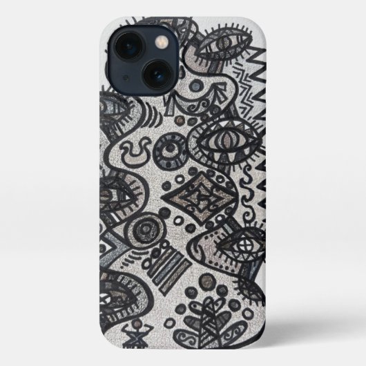 Telefonzelle iPhone Hülle (Rückseite)