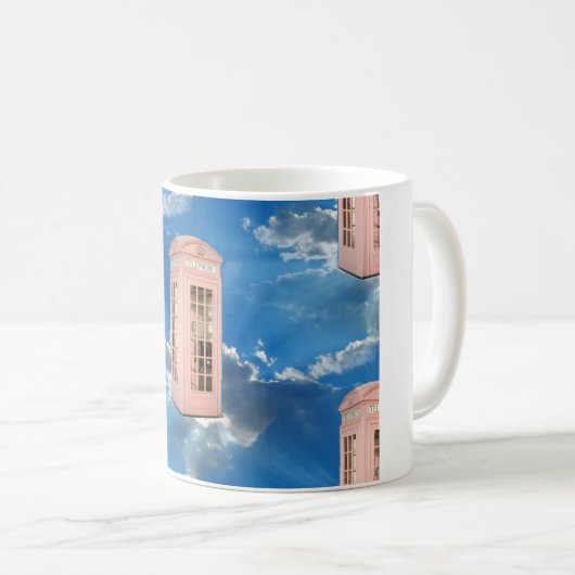 Telefonzelle Kaffeetasse (VorderseiteRechts)