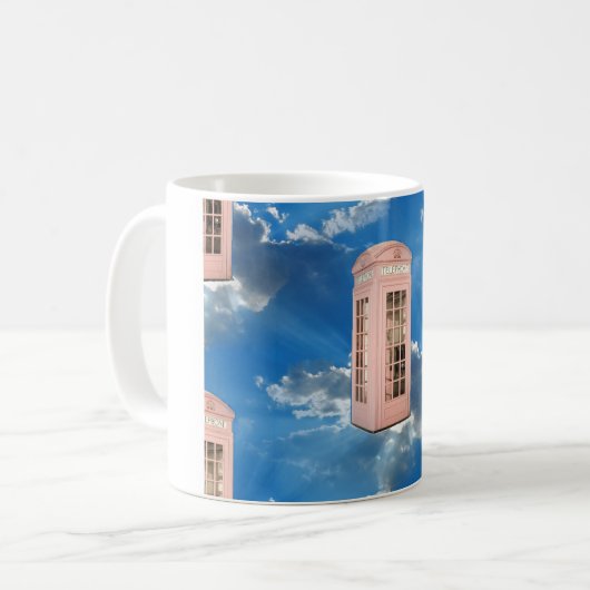 Telefonzelle Kaffeetasse (Vorderseite Links)