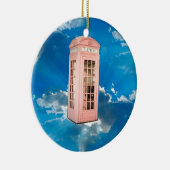 Telefonzelle Keramik Ornament (Rechts)
