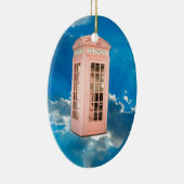 Telefonzelle Keramik Ornament (Rechts)