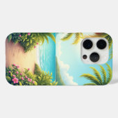 Telefonzelle mit hübscher Landschaft Case-Mate iPhone Hülle (Rückseite (Horizontal))