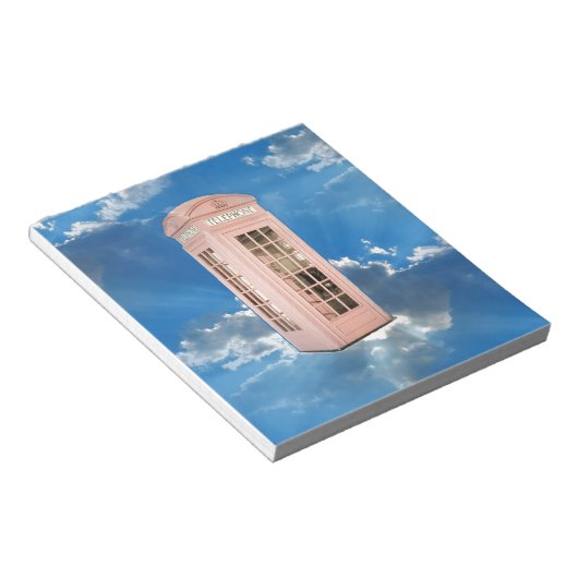 Telefonzelle Notizblock (angewinkelt)