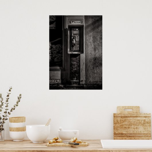 Telefonzelle Nr. 9 Poster (Küche)