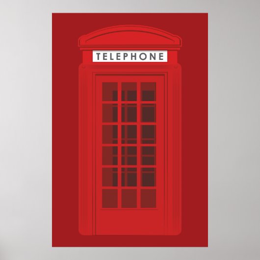 Telefonzelle Poster (Vorne)