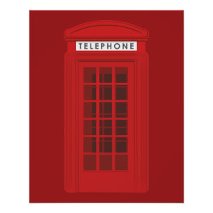 Telefonzelle Poster