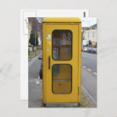 Telefonzelle Postkarte (Vorne/Hinten)