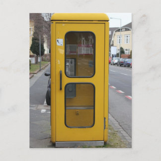 Telefonzelle Postkarte