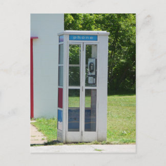 Telefonzelle Postkarte