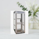 Telefonzelle Postkarte (Stehend Vorderseite)