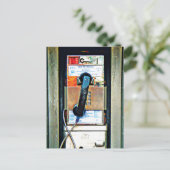 Telefonzelle Postkarte (Stehend Vorderseite)