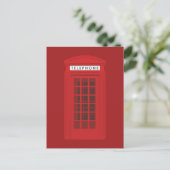 Telefonzelle Postkarte (Stehend Vorderseite)