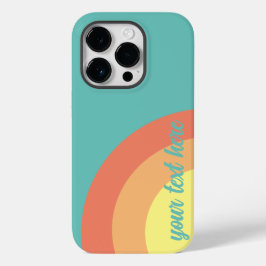 Telefonzelle Regenbogen Ziel Regenbogen Sommerpfir Case-Mate iPhone 14 Pro Hülle